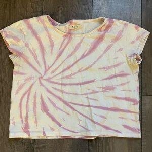 Madewell Tiedye T Shirt 100% Cotton